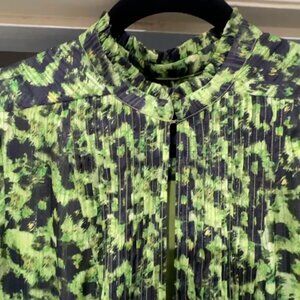 Birgitte Herskind Bella Recycled Polyester Puff-Sleeve Maxi Dress